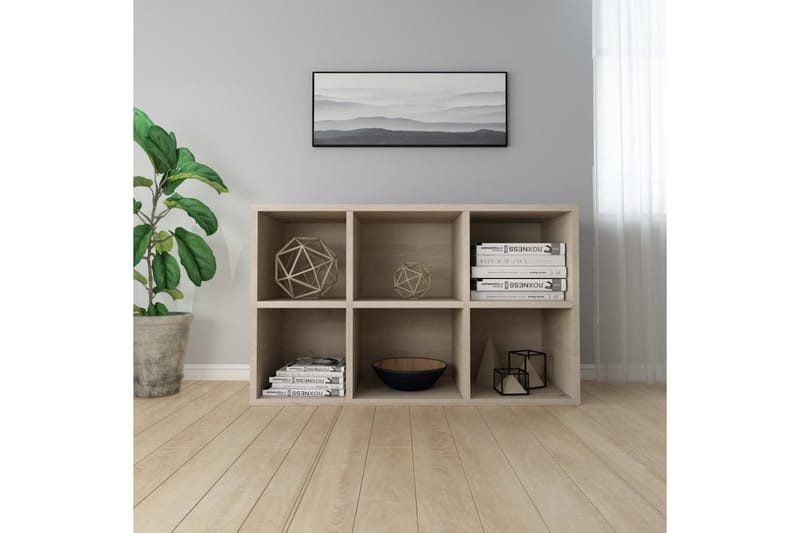 Bokhylla/skänk sonoma-ek 66x30x97,8 cm spånskiva - Brun - Förvaring - Förvaringsmöbler - Skänkar & sideboards