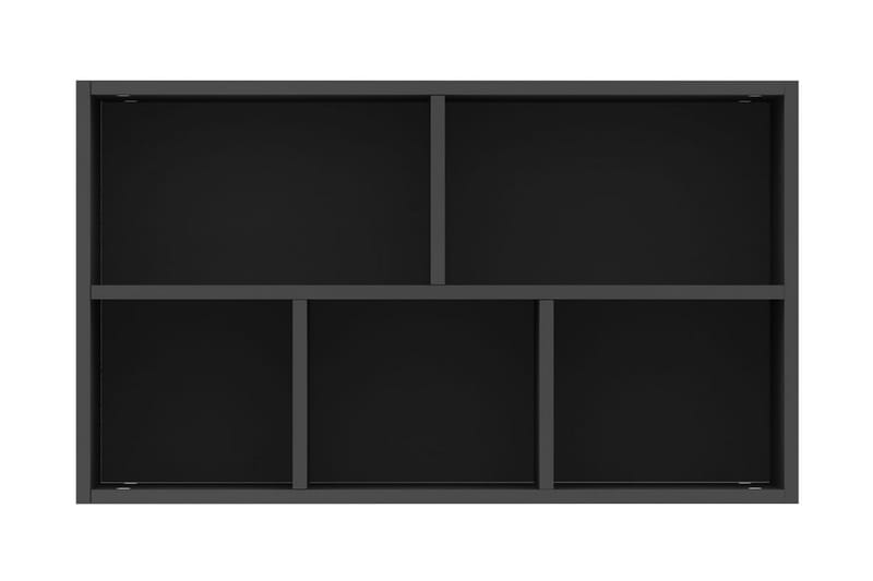 Bokhylla/skänk svart 50x25x80 cm spånskiva - Svart - Förvaring - Förvaringsmöbler - Skänkar & sideboards