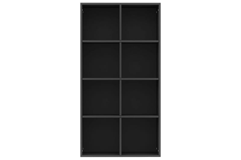 Bokhylla/skänk svart 66x30x130 cm spånskiva - Svart - Förvaring - Förvaringsmöbler - Skänkar & sideboards