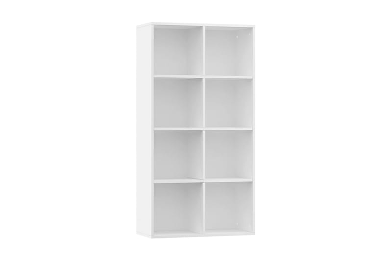 Bokhylla/skänk vit 66x30x130 cm spånskiva - Vit - Förvaring - Förvaringsmöbler - Skänkar & sideboards
