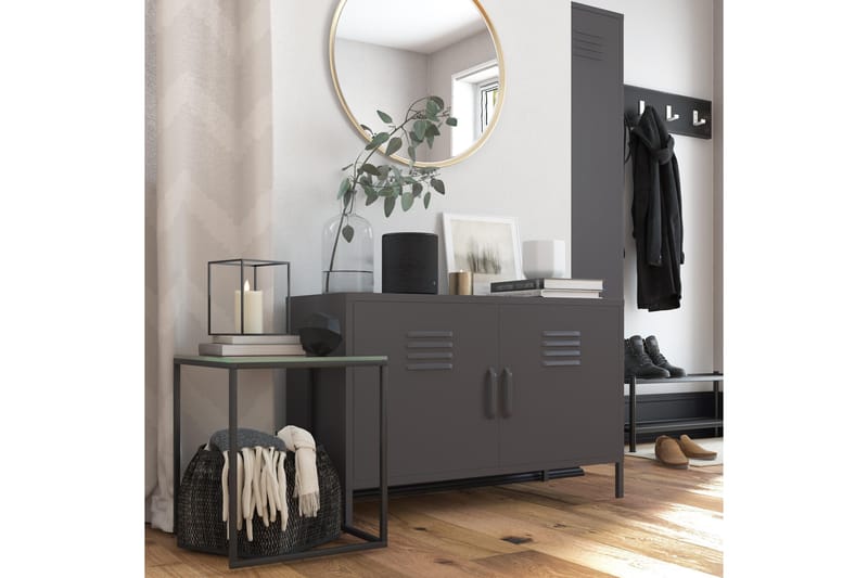 Bradford Skänk 100x40 cm Grå - Dorel Home - Förvaring - Förvaringsmöbler - Skänkar & sideboards