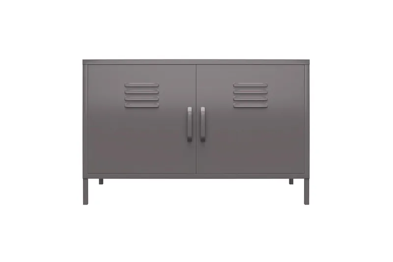 Bradford Skänk 100x40 cm Grå - Dorel Home - Förvaring - Förvaringsmöbler - Skänkar & sideboards