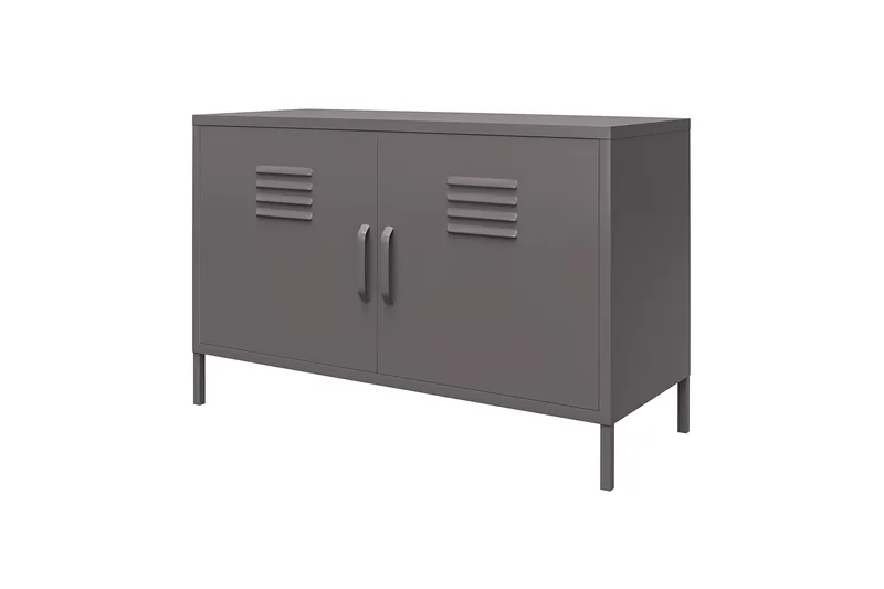 Bradford Skänk 100x40 cm Grå - Dorel Home - Förvaring - Förvaringsmöbler - Skänkar & sideboards