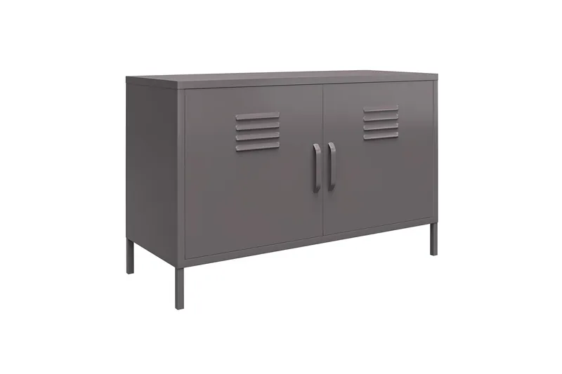 Bradford Skänk 100x40 cm Grå - Dorel Home - Förvaring - Förvaringsmöbler - Skänkar & sideboards