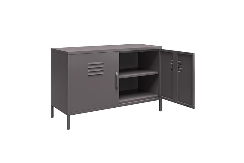 Bradford Skänk 100x40 cm Grå - Dorel Home - Förvaring - Förvaringsmöbler - Skänkar & sideboards