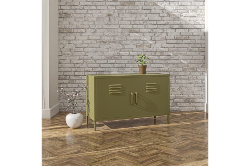Bradford Skänk 100x40 cm Grön - Dorel Home - Förvaring - Förvaringsmöbler - Skänkar & sideboards