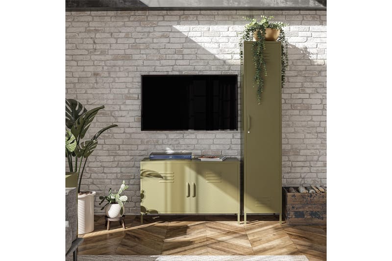 Bradford  Skänk 100x40 cm Grön - Förvaring - Förvaringsmöbler - Skänkar & sideboards