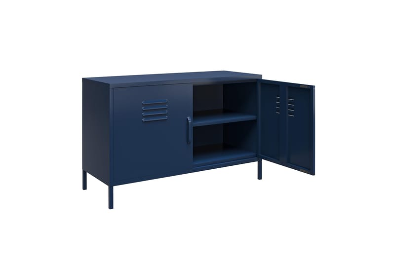 Bradford Skänk 100x40 cm Mörkblå - Dorel Home - Förvaring - Förvaringsmöbler - Skänkar & sideboards