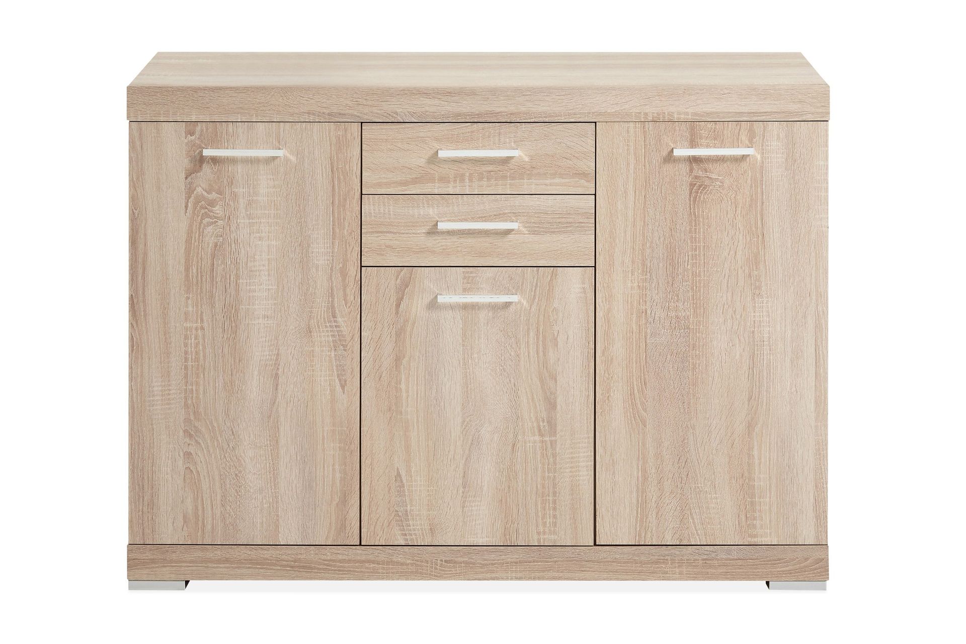 bristol skänk 120 cm låg - ljus ek