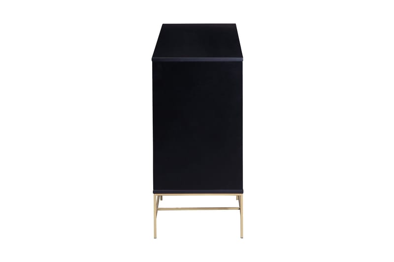 BRITANIE Skänk 160 cm Svart/Beige - Brun - Förvaring - Förvaringsmöbler - Skänkar & sideboards