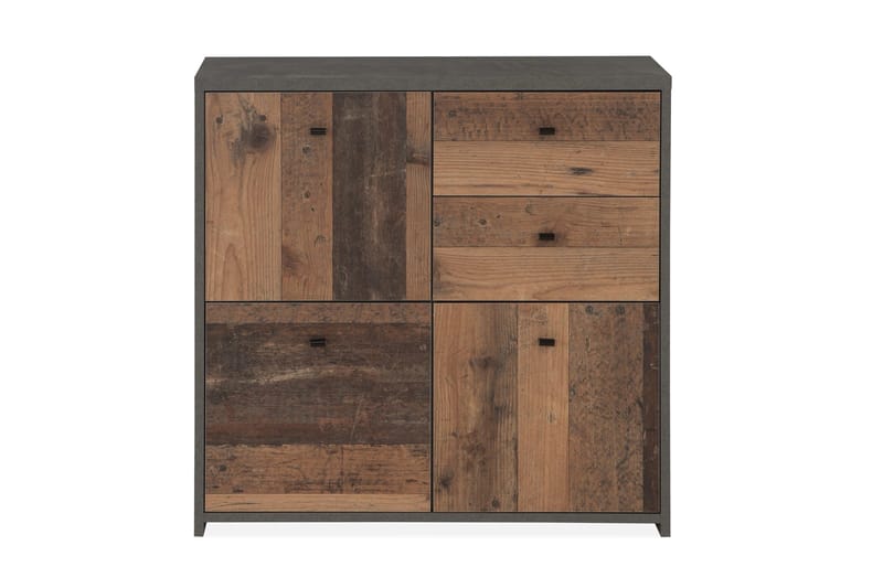 Broxton Sidobord 77 cm - Grå/Brun - Förvaring - Förvaringsmöbler - Skänkar & sideboards