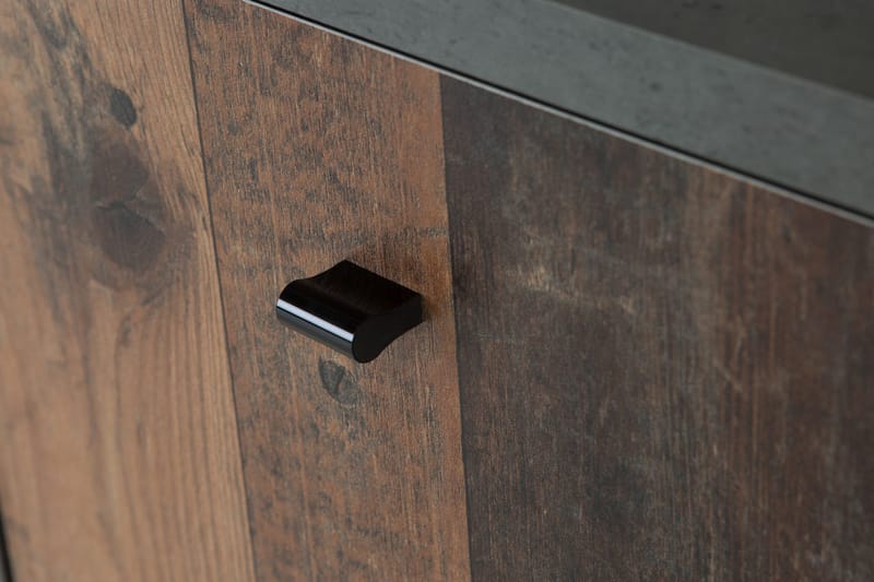 Broxton Sidobord 77 cm - Grå/Brun - Förvaring - Förvaringsmöbler - Skänkar & sideboards
