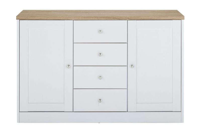Bryanne Skänk 120 cm - Vit/Brun - Förvaring - Förvaringsmöbler - Skänkar & sideboards