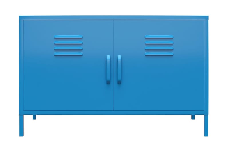 Cache Skänk 100x40 cm 2 Dörrar Blå - Novogratz - Förvaring - Förvaringsmöbler - Skänkar & sideboards