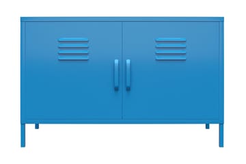Cache Skänk 100x40 cm 2 Dörrar Blå - Novogratz - Förvaring - Förvaringsmöbler - Skänkar & sideboards
