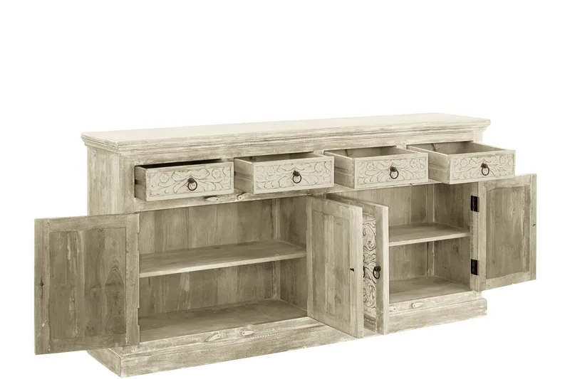 Cadmus Sideboard 179x40 cm - Cremevit - Förvaring - Förvaringsmöbler - Skänkar & sideboards