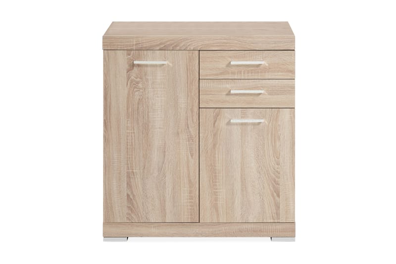 CAJA Skänk 80 2 Luckor 2 Lådor Ljus Ek - Förvaring - Förvaringsmöbler - Skänkar & sideboards