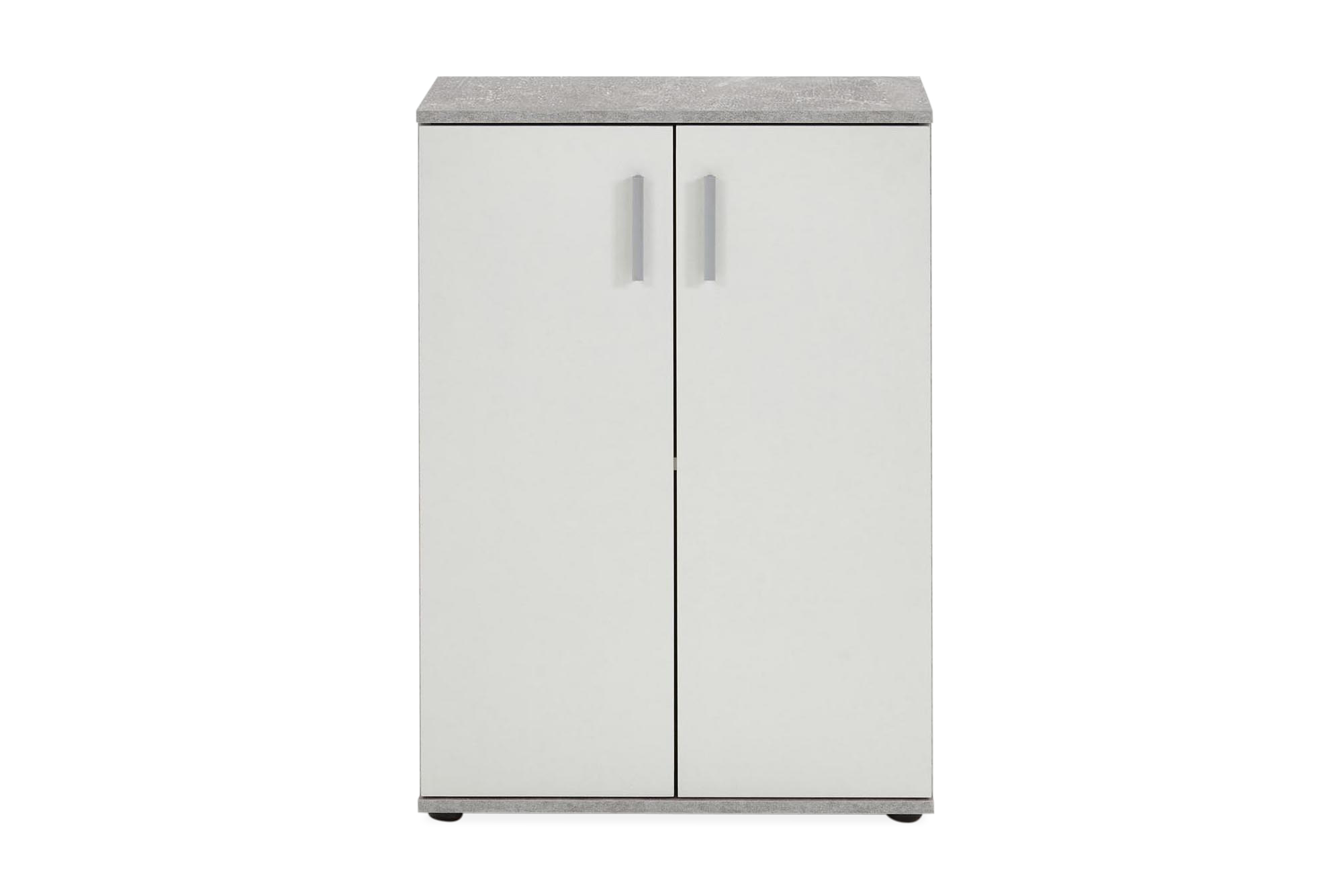 caley skänk 60 grå/vit -