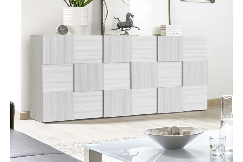 CALI Sideboard 181x42 cm Vit - Förvaring - Förvaringsmöbler - Skänkar & sideboards