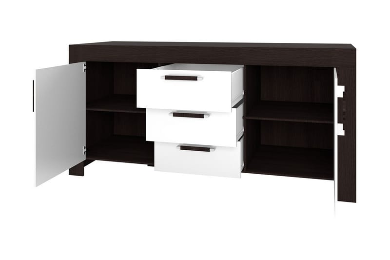 Cezar Rektangulär Skänk 170 cm i Trä med Ekutseende - Beige - Förvaring - Förvaringsmöbler - Skänkar & sideboards