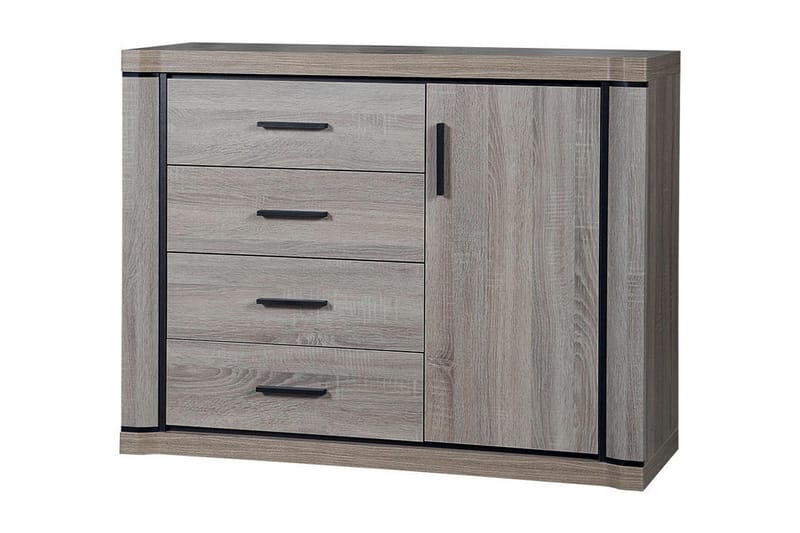 DALLAS Skänk 117x43,5x91 cm - Beige/Grå - Skänkar & sideboards