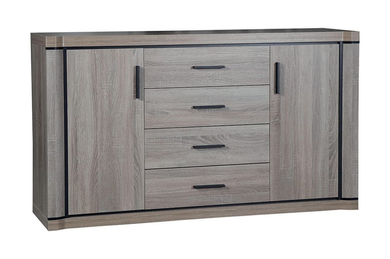 DALLAS Skänk 157x43,5x91 cm - Beige/Grå - Förvaring - Förvaringsmöbler - Skänkar & sideboards