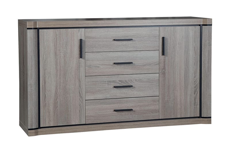 DALLAS Skänk 157x43,5x91 cm - Beige/Grå - Skänkar & sideboards