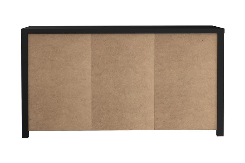 DAUBY Garderob 62x121 cm Brun/Svart - Förvaring - Förvaringsmöbler - Skänkar & sideboards