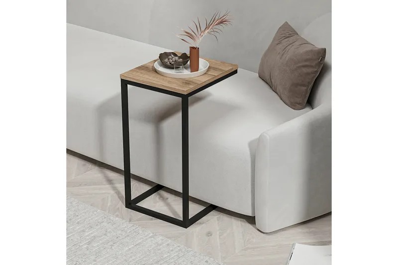 Davin Skänk 35 cm - Valnöt - Möbler - Vardagsrum - Soffbord & vardagsrumsbord - Sidobord & lampbord