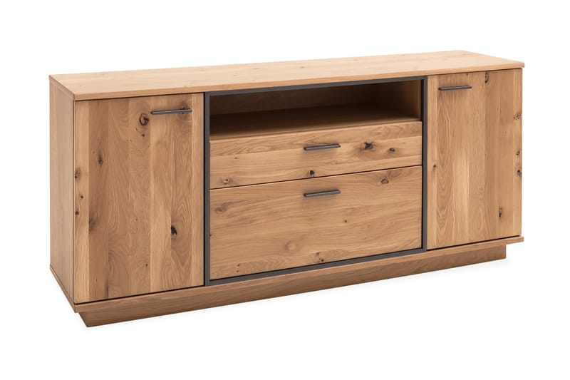 DEKANYE Sidobord 180 cm Ek|Antracit - Skänkar & sideboards