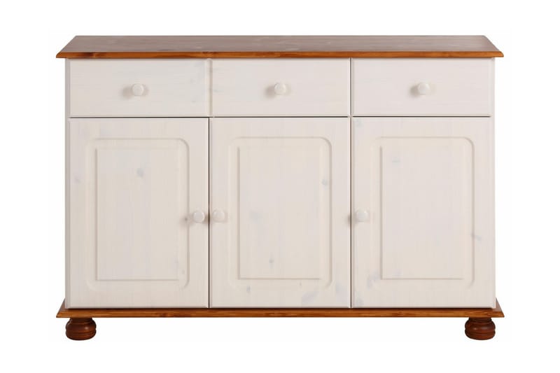 DENIECE Skänk 118 Vit/Brun - Förvaring - Förvaringsmöbler - Skänkar & sideboards