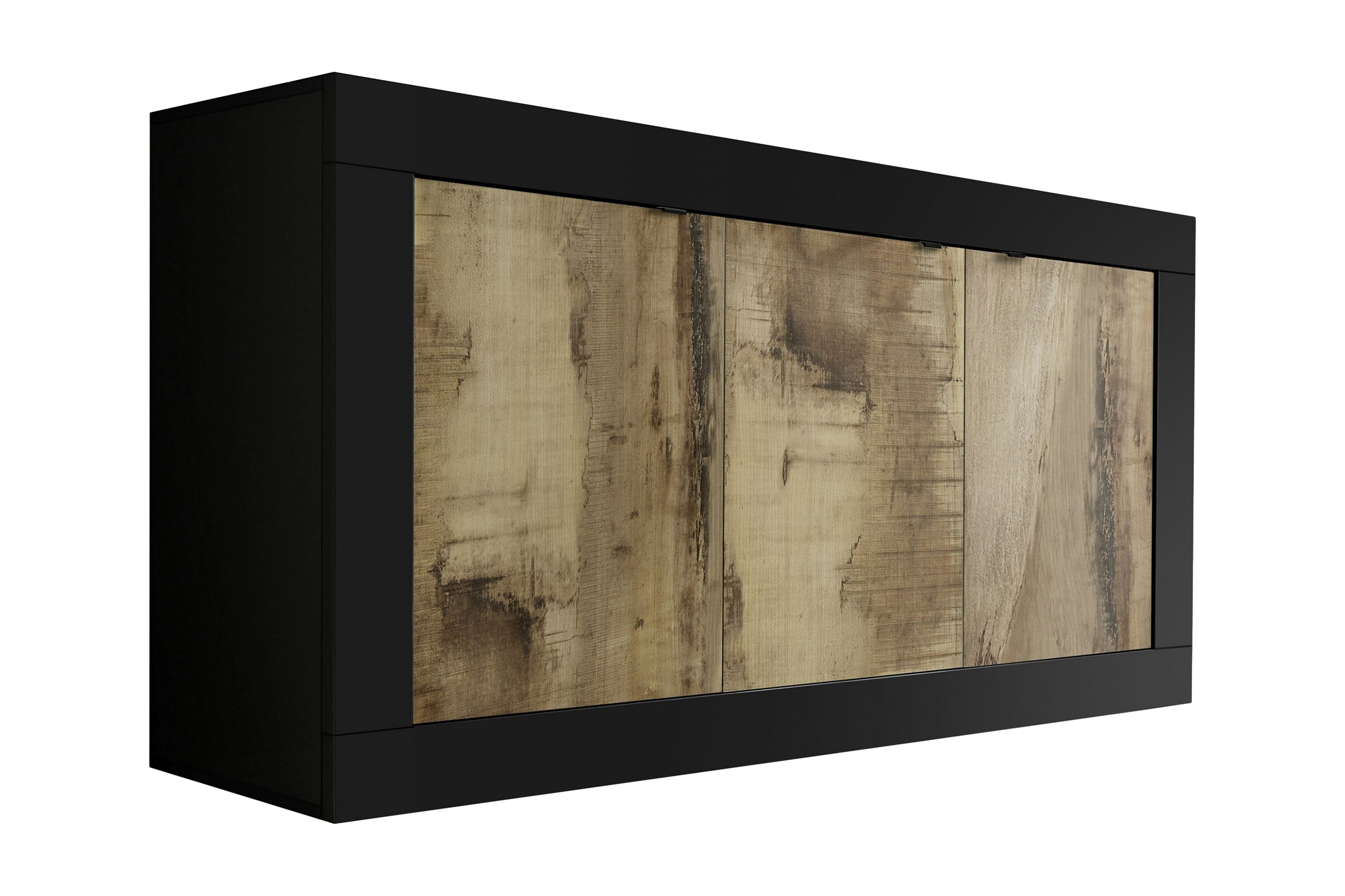 dinami sideboard 43x160 cm natur/svart - lc spa