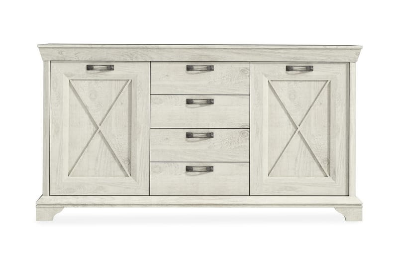 DURDHAM Highboard 178 cm Vit - Förvaring - Förvaringsmöbler - Skänkar & sideboards