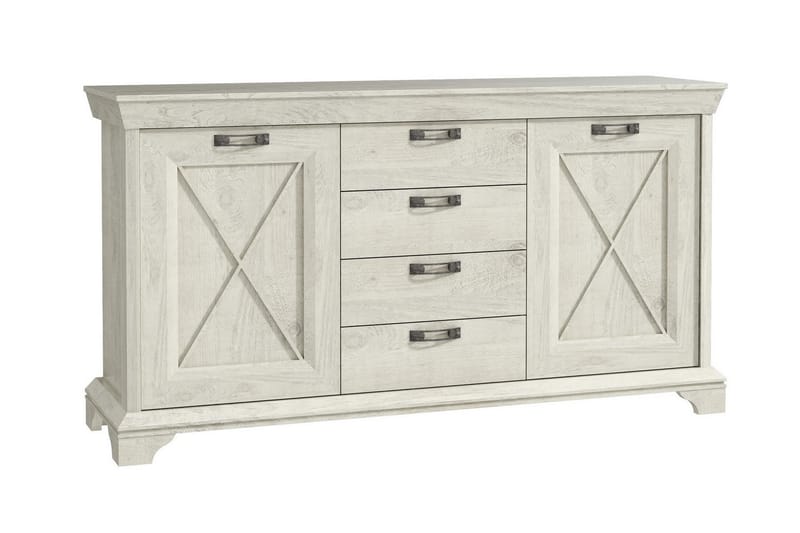 DURDHAM Highboard 178 cm Vit - Förvaring - Förvaringsmöbler - Skänkar & sideboards
