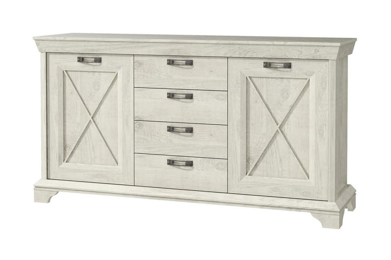 DURDHAM Highboard 178 cm Vit - Förvaring - Förvaringsmöbler - Skänkar & sideboards