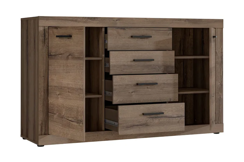 Elhovo Sideboard 41x143 cm - Brun - Förvaring - Förvaringsmöbler - Skänkar & sideboards