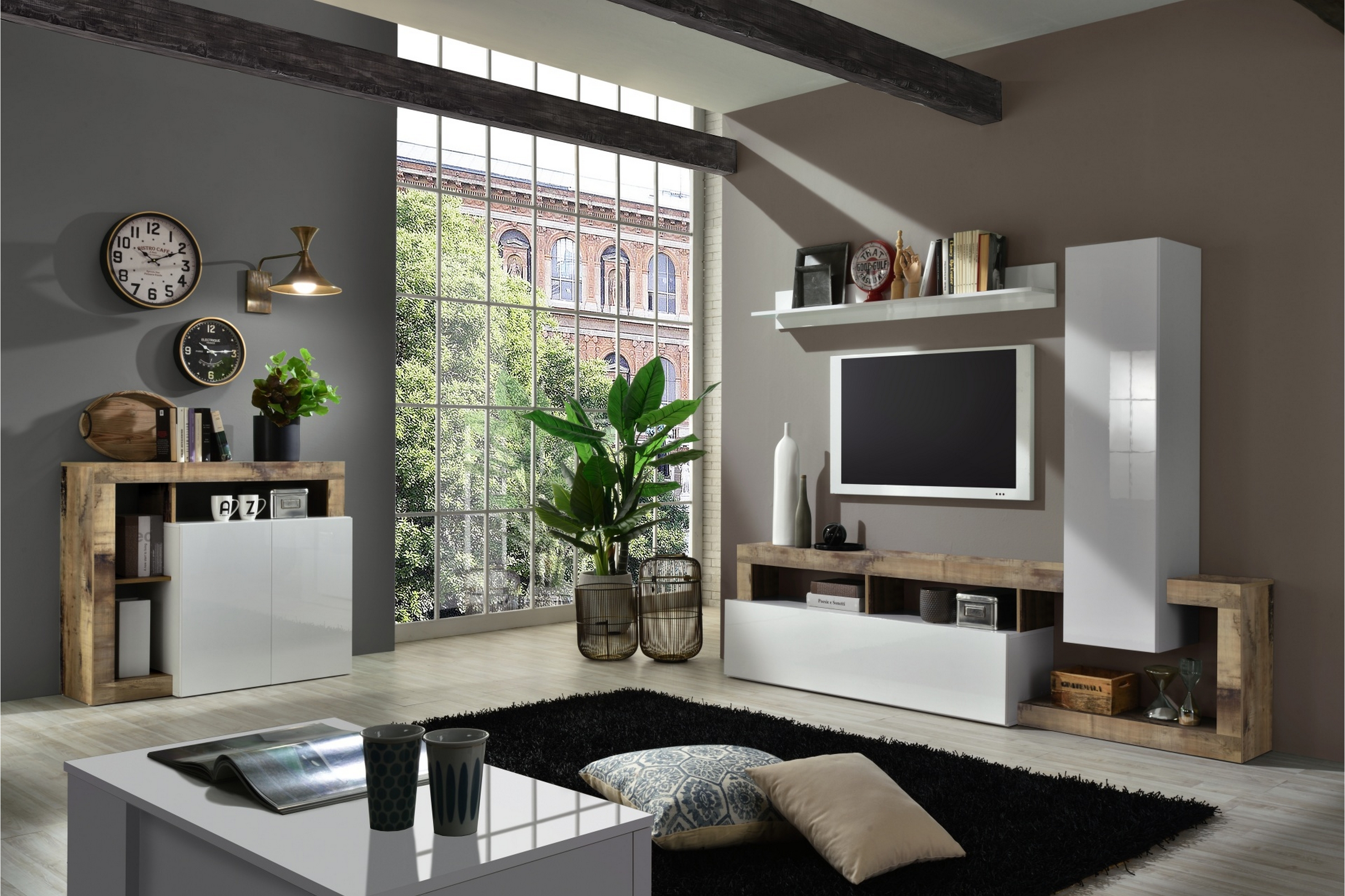 ellerau sideboard 42x108 cm vit -