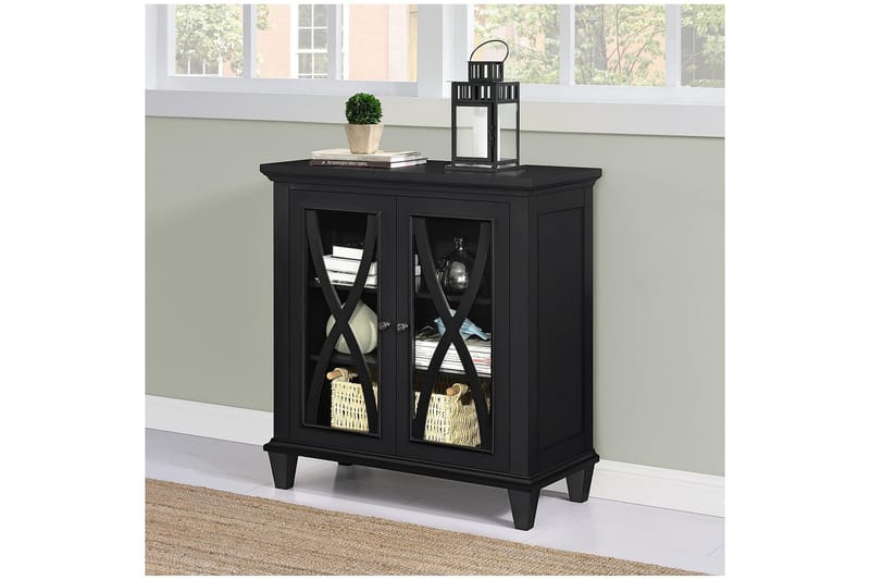 ELLINGTON Sideboard 80x38 cm Svart - Dorel Home - Förvaring - Förvaringsmöbler - Skänkar & sideboards