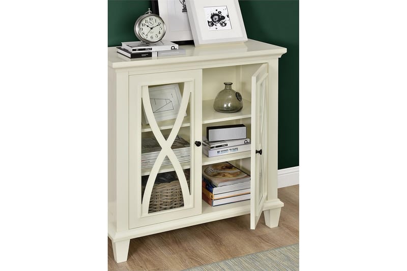 ELLINGTON Sideboard 80x38 cm Vit - Dorel Home - Förvaring - Förvaringsmöbler - Skänkar & sideboards