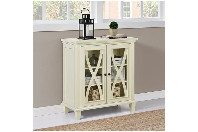 ELLINGTON Sideboard 80x38 cm Vit - Dorel Home - Förvaring - Förvaringsmöbler - Skänkar & sideboards
