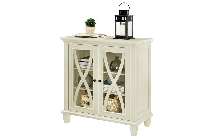 ELLINGTON Sideboard 80x38 cm Vit - Dorel Home - Förvaring - Förvaringsmöbler - Skänkar & sideboards