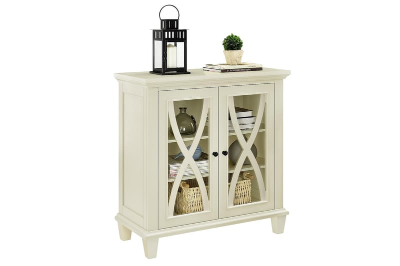ELLINGTON Sideboard 80x38 cm Vit - Dorel Home - Förvaring - Förvaringsmöbler - Skänkar & sideboards