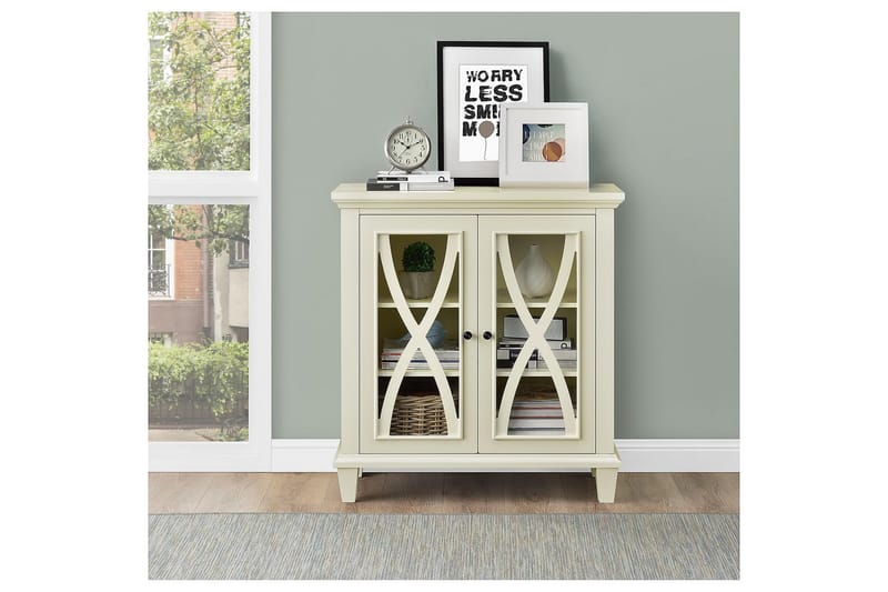 ELLINGTON Sideboard 80x38 cm Vit - Dorel Home - Förvaring - Förvaringsmöbler - Skänkar & sideboards