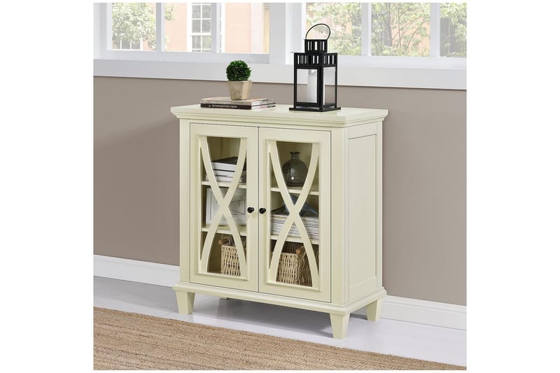 ELLINGTON Sideboard 80x38 cm Vit - Dorel Home - Förvaring - Förvaringsmöbler - Skänkar & sideboards