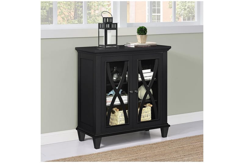 Ellington Skåp 80x38 cm Svart - Dorel Home - Förvaring - Förvaringsmöbler - Skänkar & sideboards