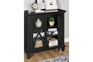 Ellington Skåp 80x38 cm Svart - Dorel Home - Förvaring - Förvaringsmöbler - Skänkar & sideboards