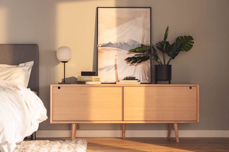 ENZO Skänk 180 Ek - Förvaring - Förvaringsmöbler - Skänkar & sideboards