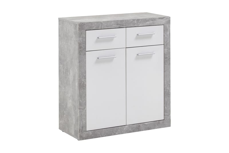 EVALIAH Kista 82 cm Vit/Grå - Skänkar & sideboards