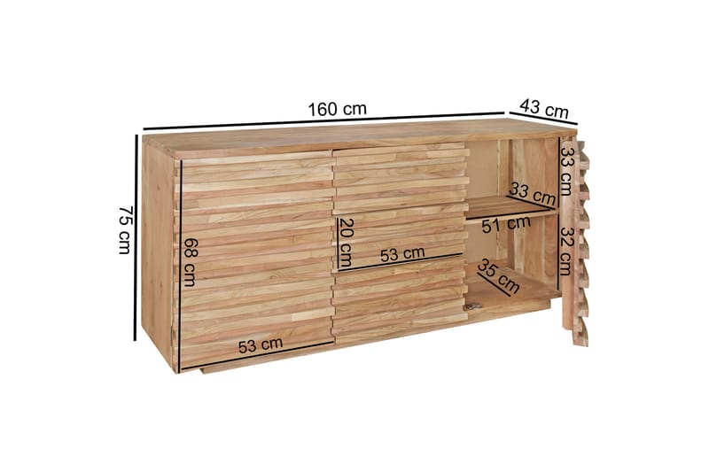 FAUE Skänk Trä/natur - Förvaring - Förvaringsmöbler - Skänkar & sideboards