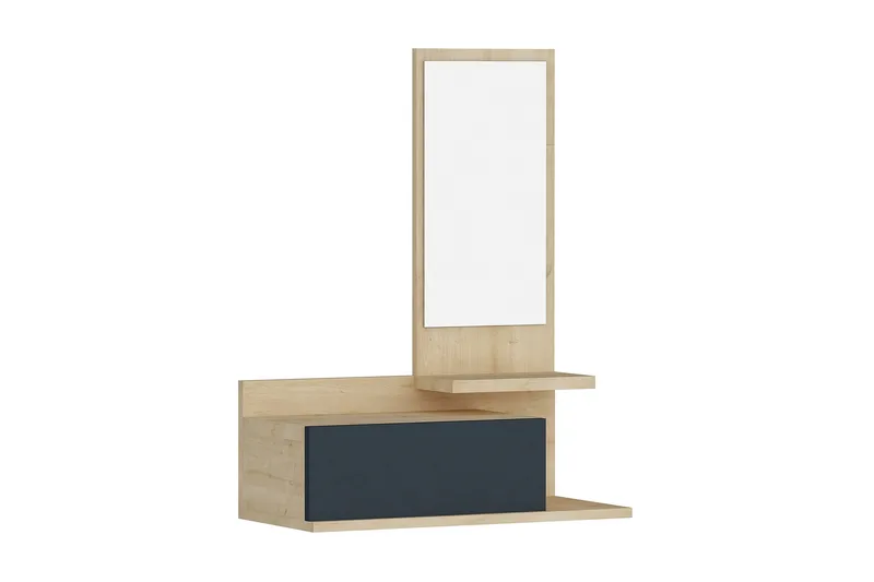 Filford Sideboard 60 cm, Antracit/Ek